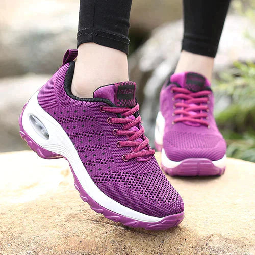 Tenis Anabela Anti-Impacto – Caminhe Sem Dor, Viva Com Liberdade!